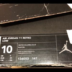 Air Jordan 11 Retro Low sneakers OG 2001 Release